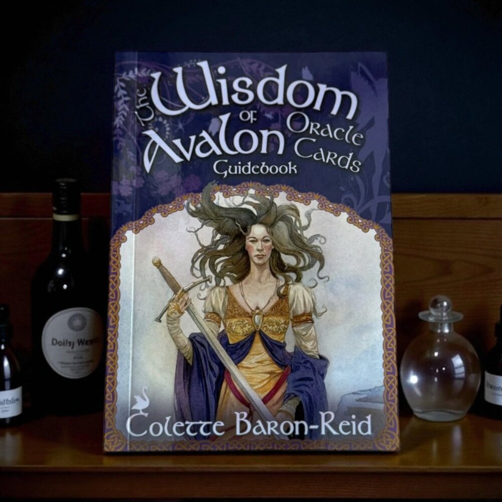 The Wisdom Of Avalon Oracle Cards Colette Baron-Reid 52-Card Deck Guidebook